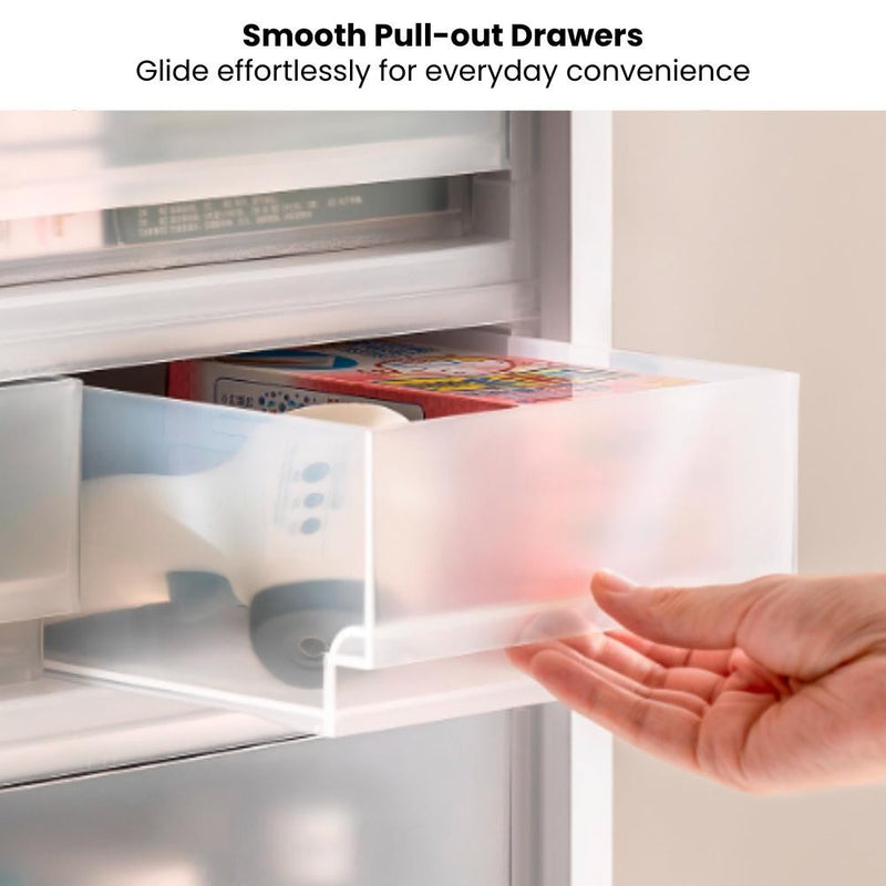 Matte Minimalist Frosted Drawers for Organising Documents Snacks Medicine Skincare Cosmetics & More