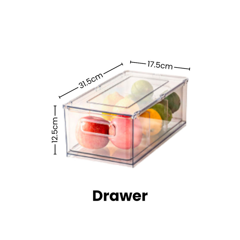 Multipurpose Clear Organisers with Dividers