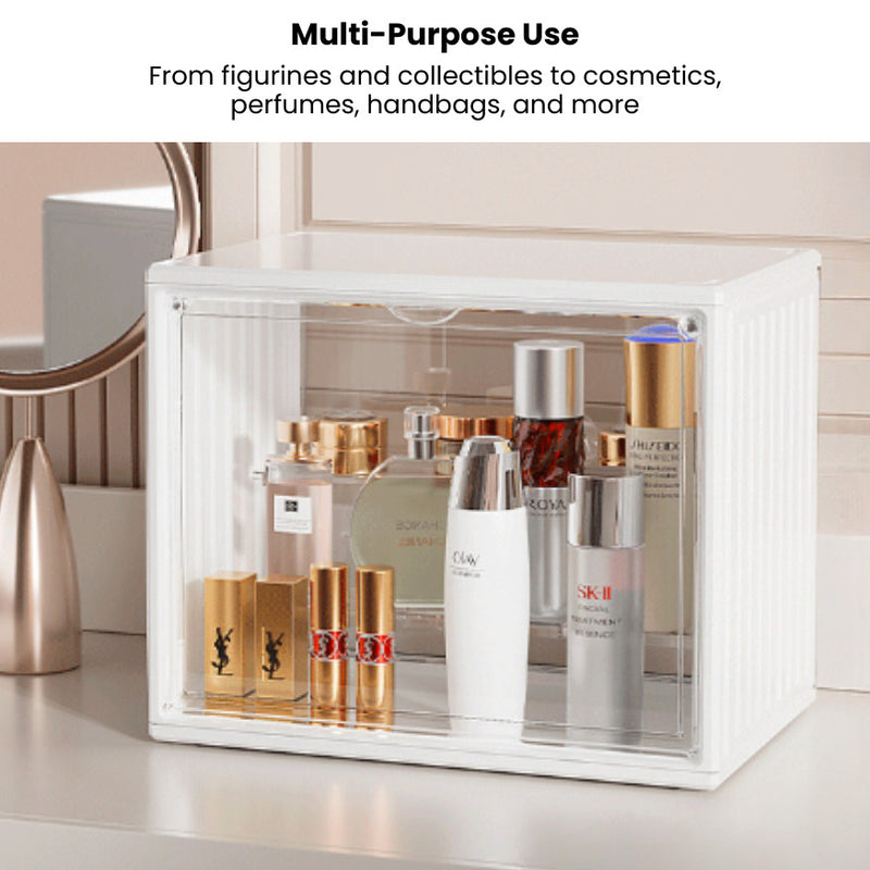 Clear Magnetic Display Case & Storage Box for Figurines and Collectibles, Hand Bags, Cosmetics, Perfumes & More