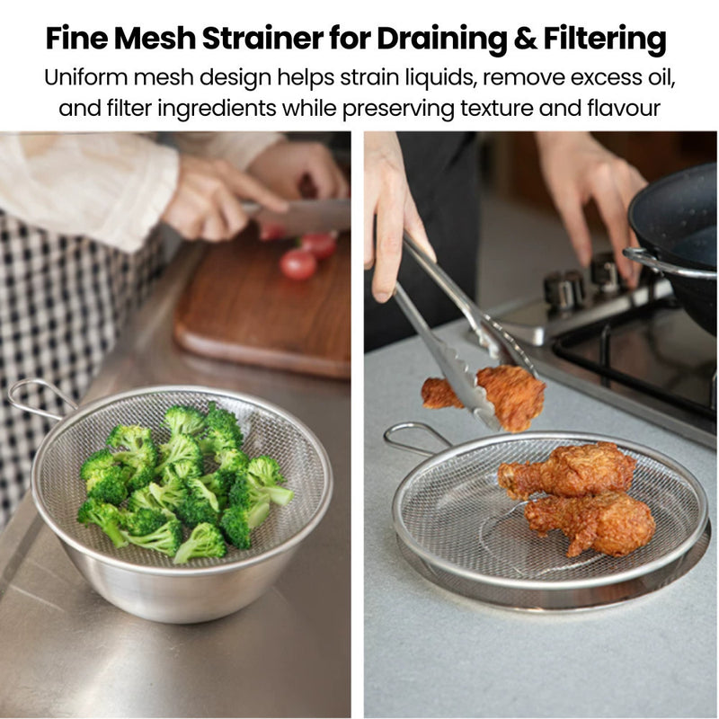 Stainless Steel Nesting Mixing Bowls Set of 6