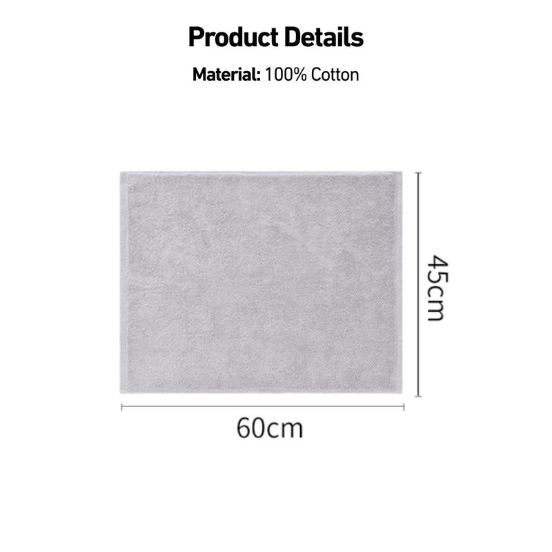 High Absorbency Soft Cotton Floor Mat