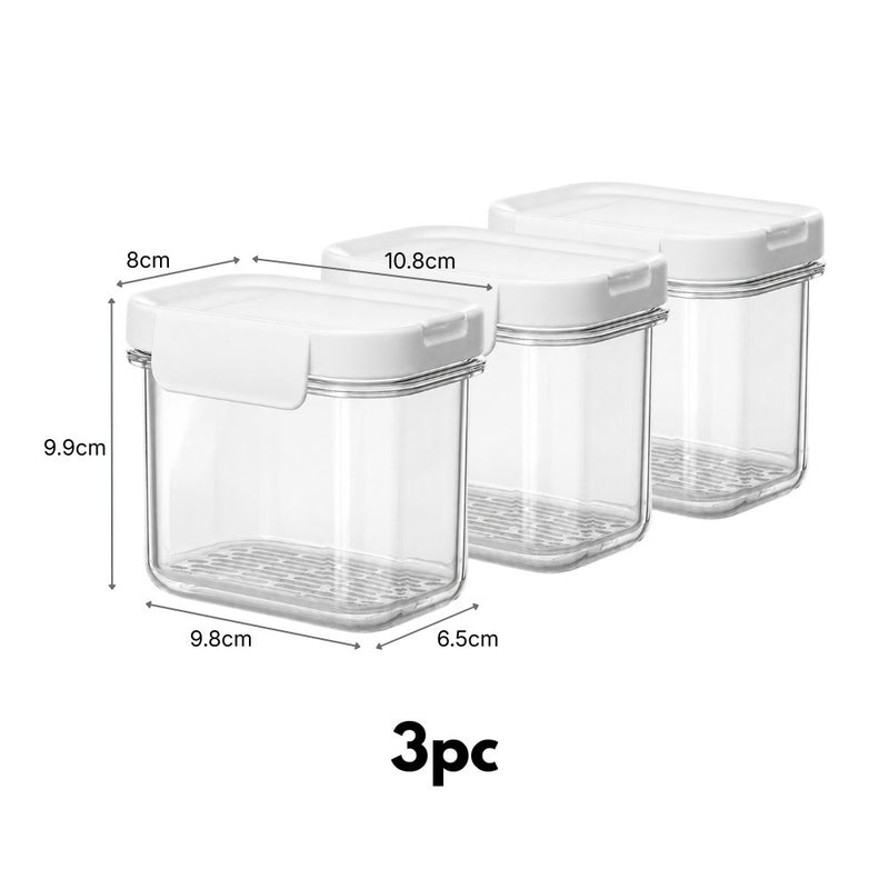 Airtight Colander Storage for Fruits & Garnishes