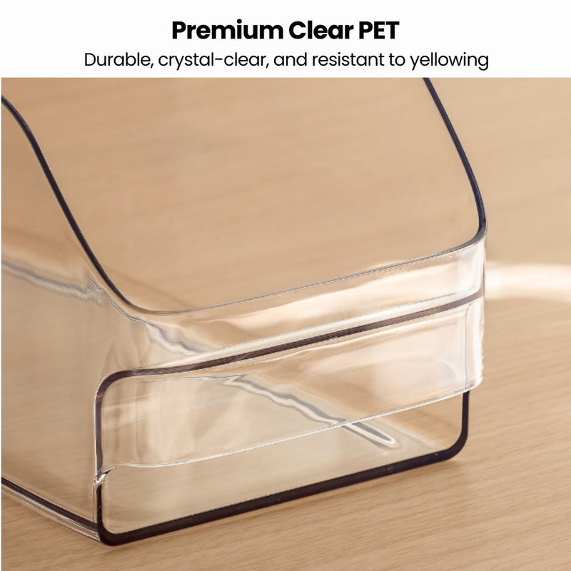 Clear Fridge Storage & Organiser for Fruits, Vegetables, Canned Drinks & more