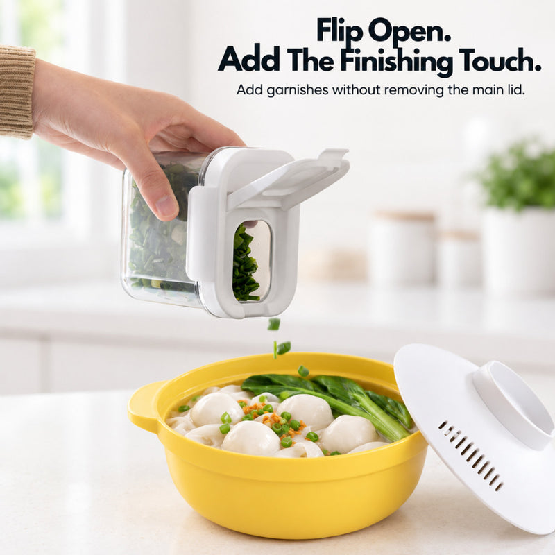 Airtight Colander Storage for Fruits & Garnishes