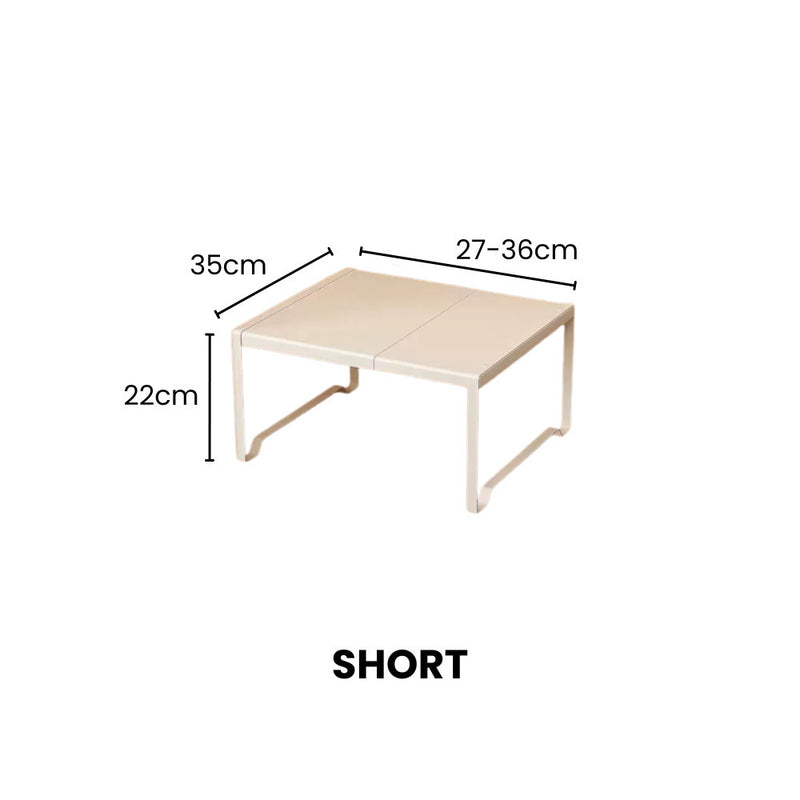 Extendable Wardrobe Shelf Riser Wide
