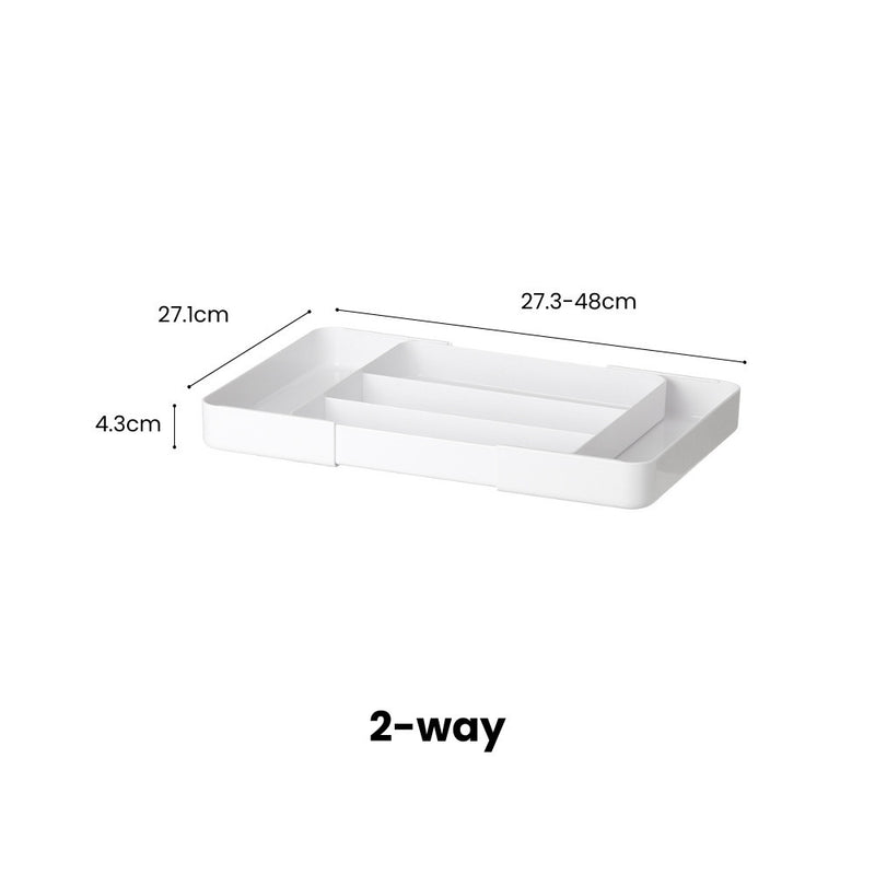 Multi Way Cutleries Stationeries Cometics Organiser for Shallow Drawers