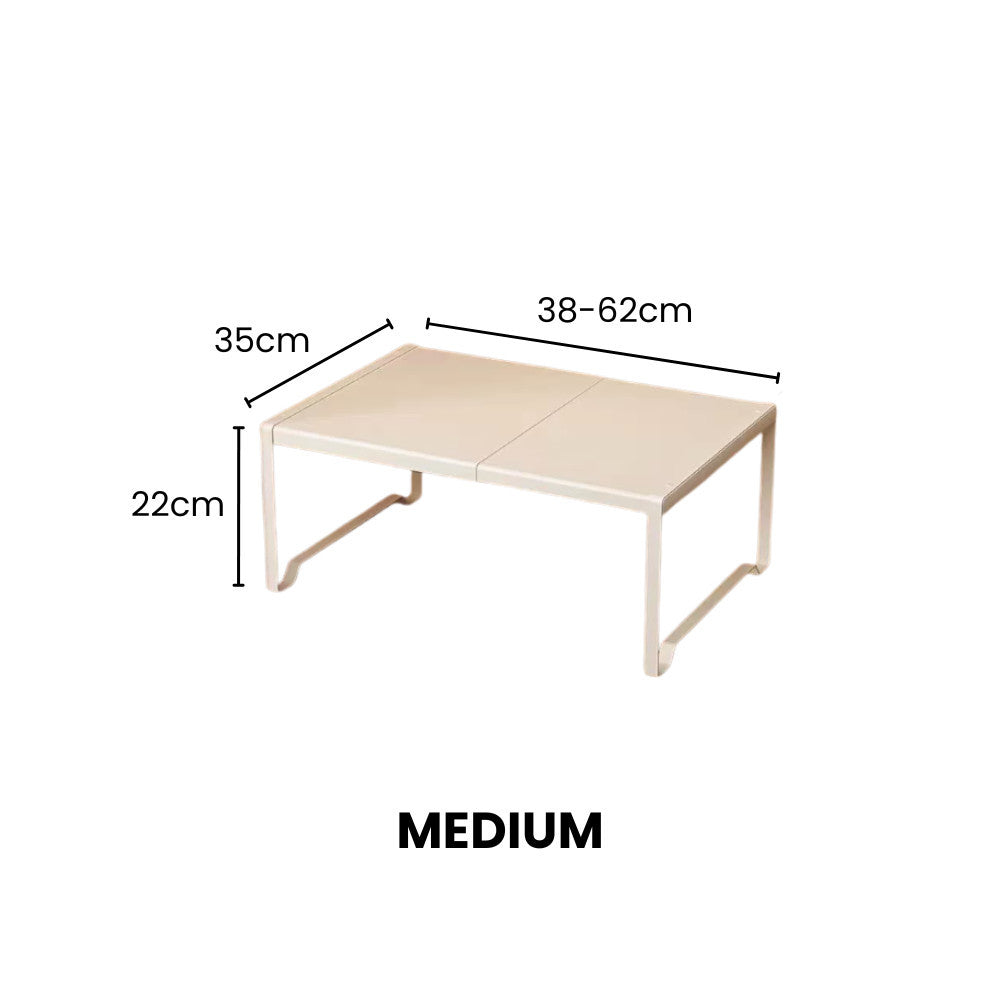 Extendable Wardrobe Shelf Riser Wide