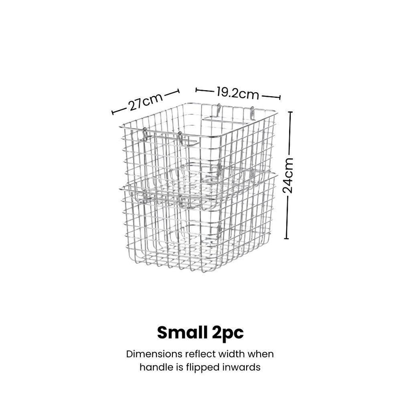 Stackable Stainless Steel Wire Storage Basket