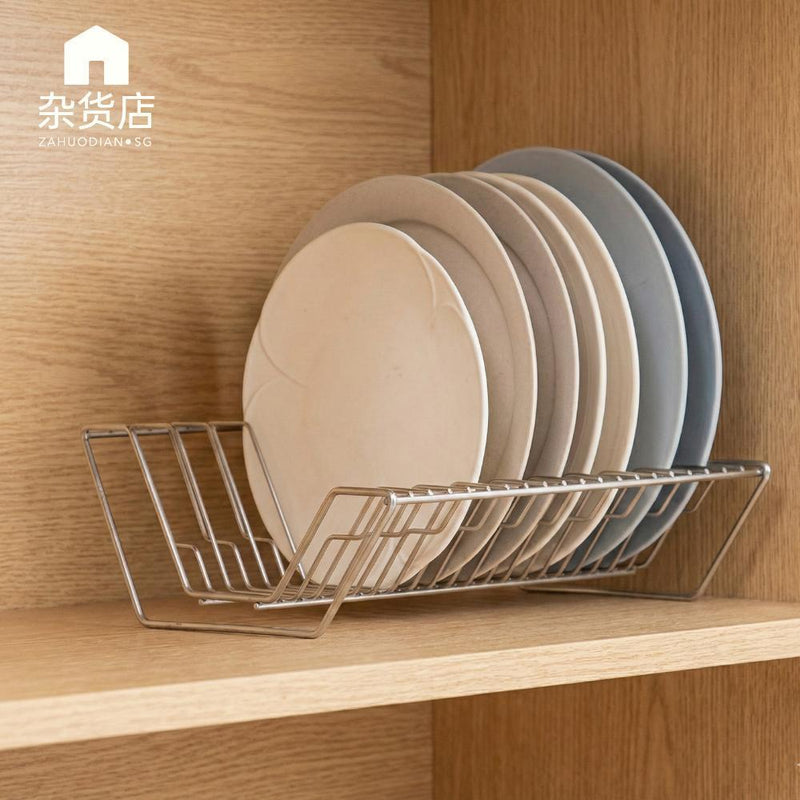 304 Stainless Steel Dish & Bowl Drainer Rack and Holder (for diameter 5–28cm)