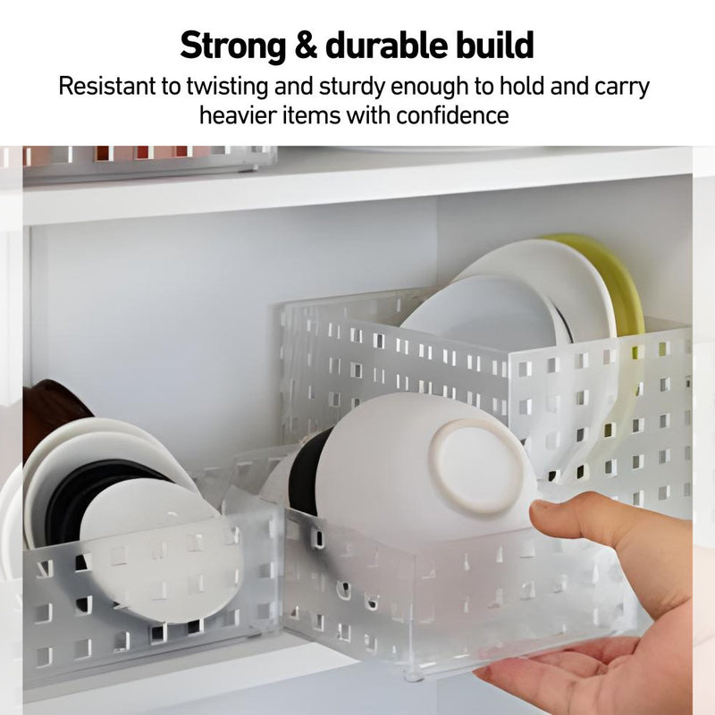 Like-it Bricks Modular Storage System for Kitchen Cabinets & General Storage