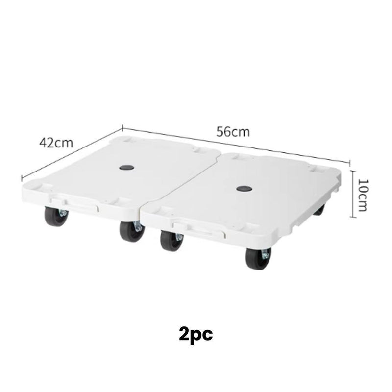 Heavy Duty Expandable Dolly Trolley with 360 Swivel Wheels