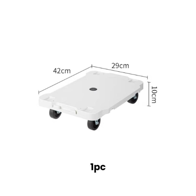 Heavy Duty Expandable Dolly Trolley with 360 Swivel Wheels