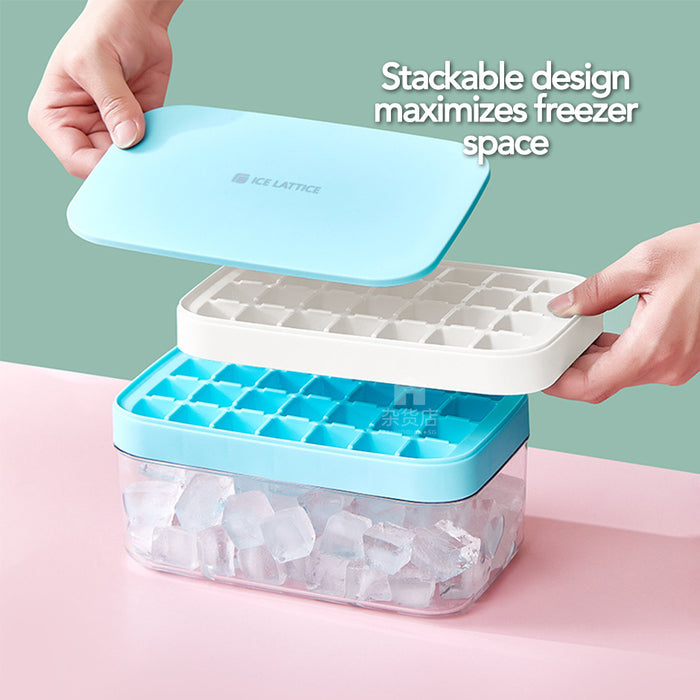 Silicone Ice Cube Tray Set