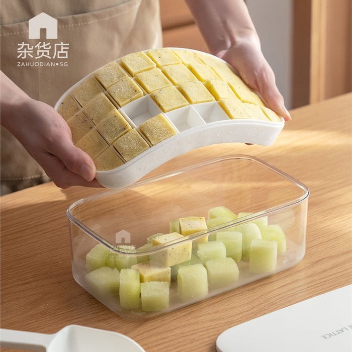 Silicone Ice Cube Tray Set