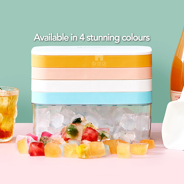 Silicone Ice Cube Tray Set