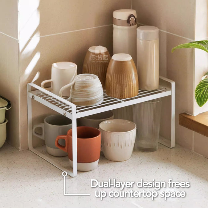 Scandinavian Kitchen Cabinet Shelf Insert