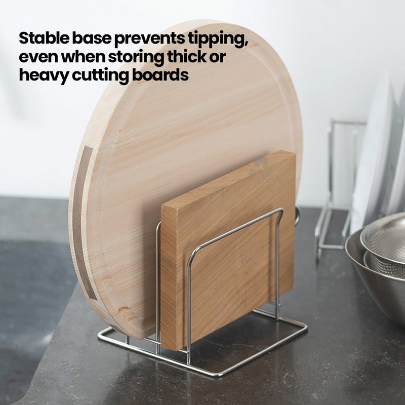 Shimoyama Stainless Steel Chopping & Cutting Board Holder Stand