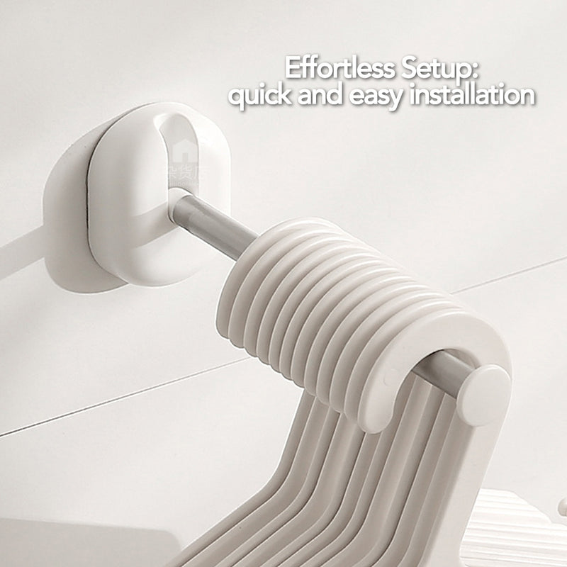 Space-saving Foldable Hanger Hook