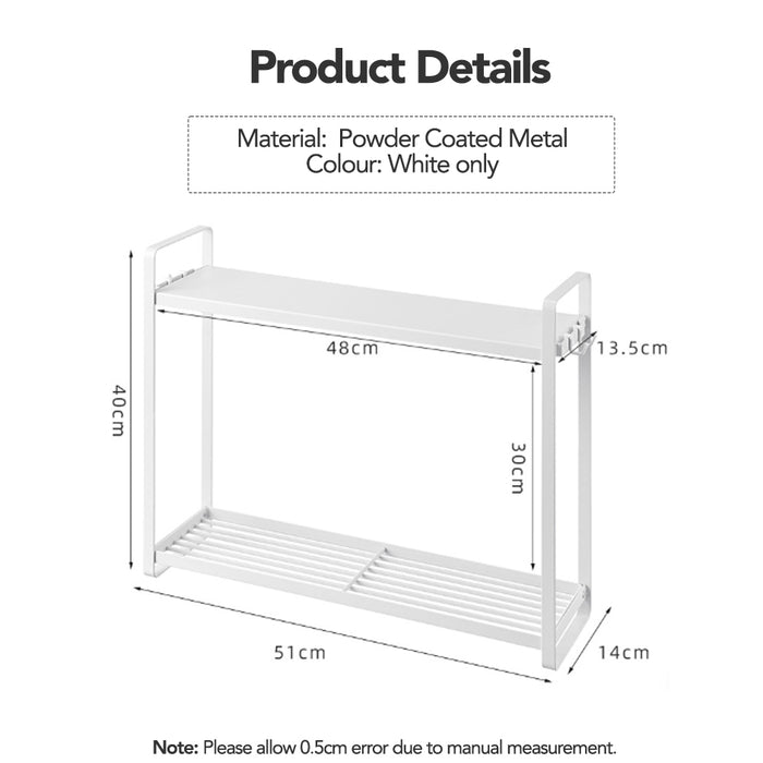 Dual Layer Countertop Condiments Rack