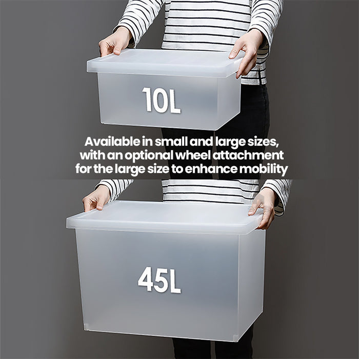 Shimoyama Matte Translucent Storage Box