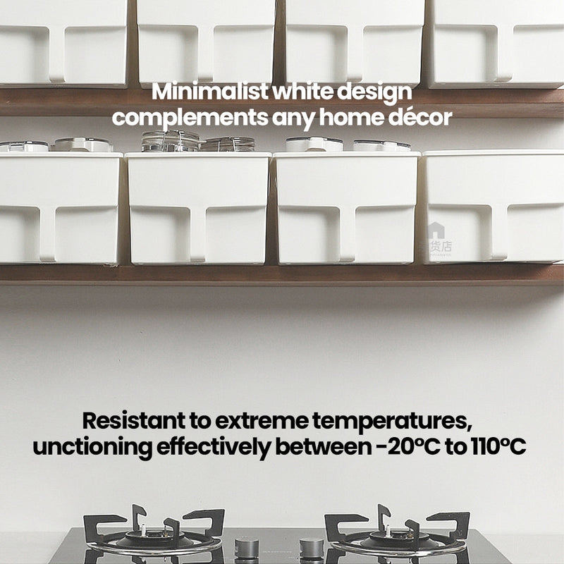 Shimoyama Angled Kitchen Cabinet Storage Bin with Handle