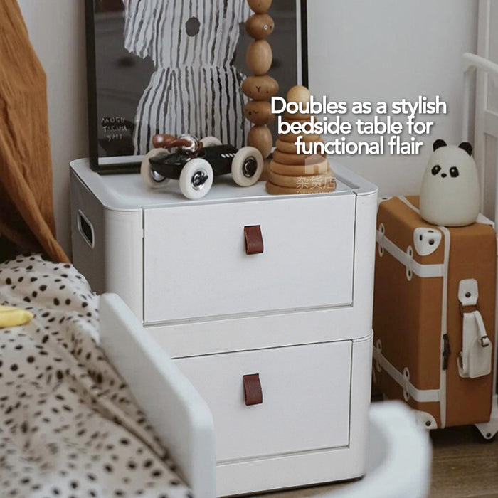 Front Pull Open Stackable Storage Box