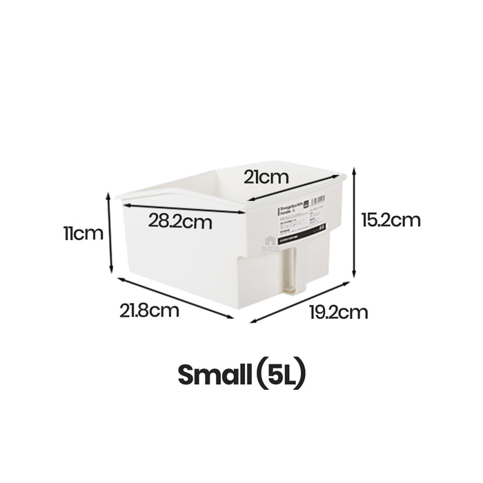 Shimoyama Angled Kitchen Cabinet Storage Bin with Handle