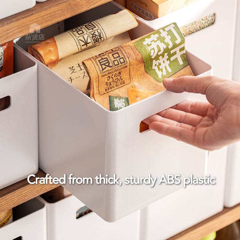 Dual-sided Modular Stackable Storage Sorting Containers