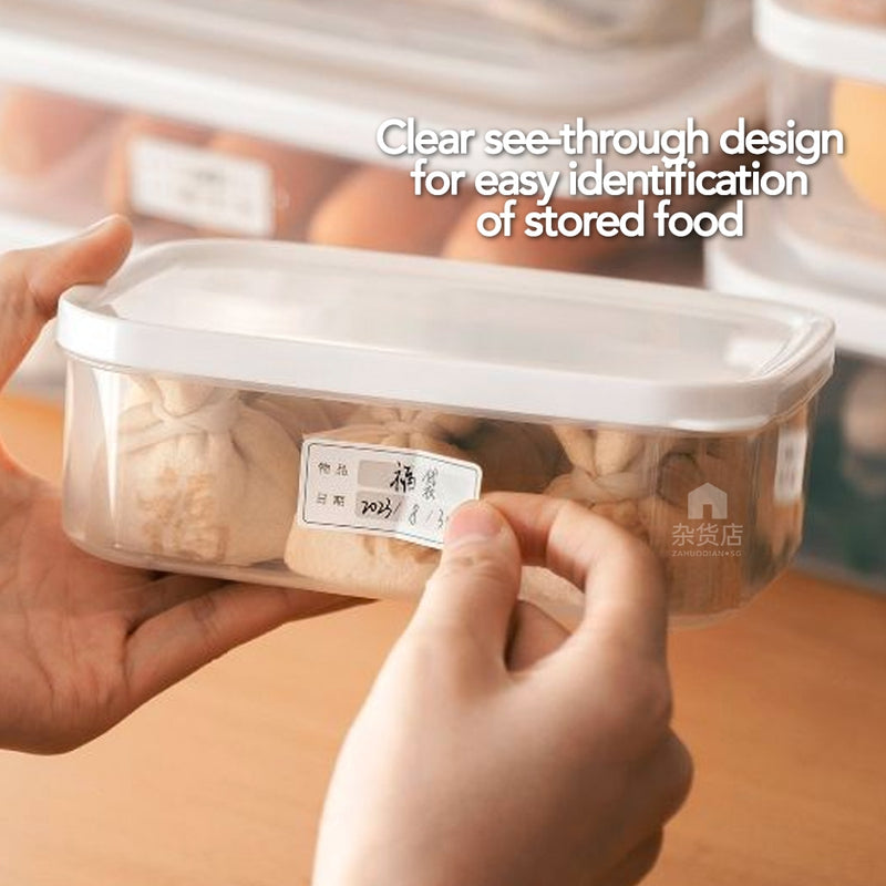 Freezer Safe Food Portioning & Storage Container Assorted Sizes