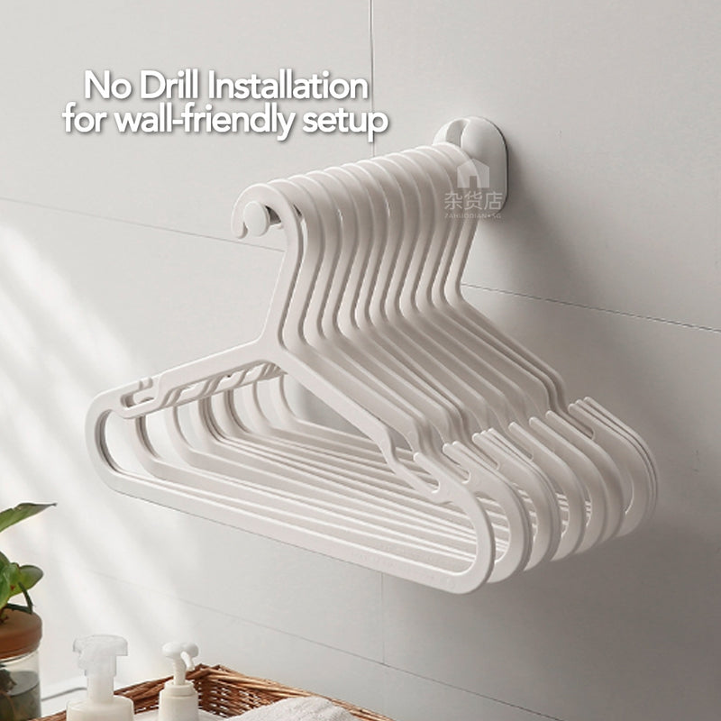 Space-saving Foldable Hanger Hook