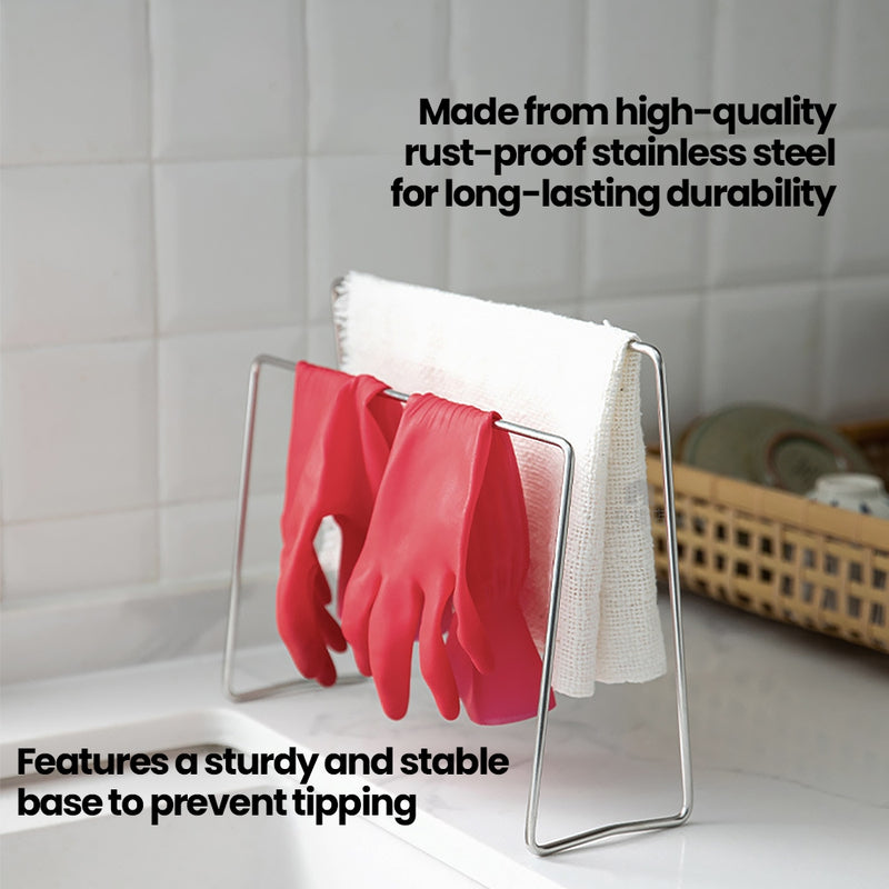 Shimoyama Stainless Steel Kitchen Towel Rack