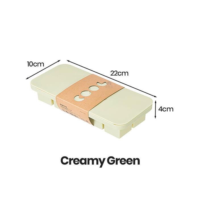 Shimoyama Silicone Large Ice Cubes Maker Tray with Lid