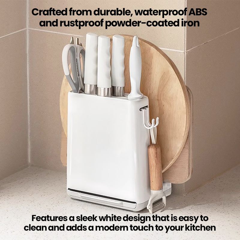 Countertop Knife and Chopping Board Stand