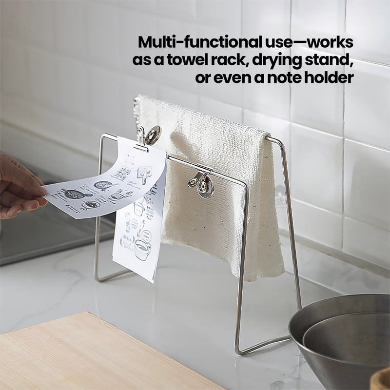 Shimoyama Stainless Steel Kitchen Towel Rack