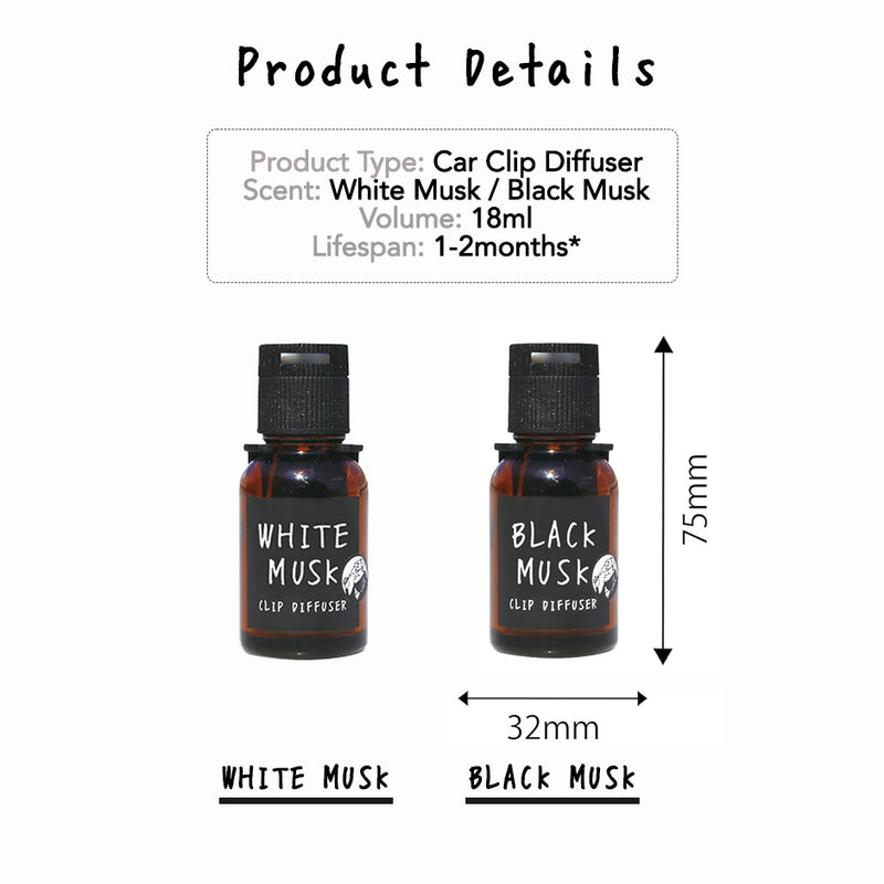 John's Blend Car Clip Diffuser