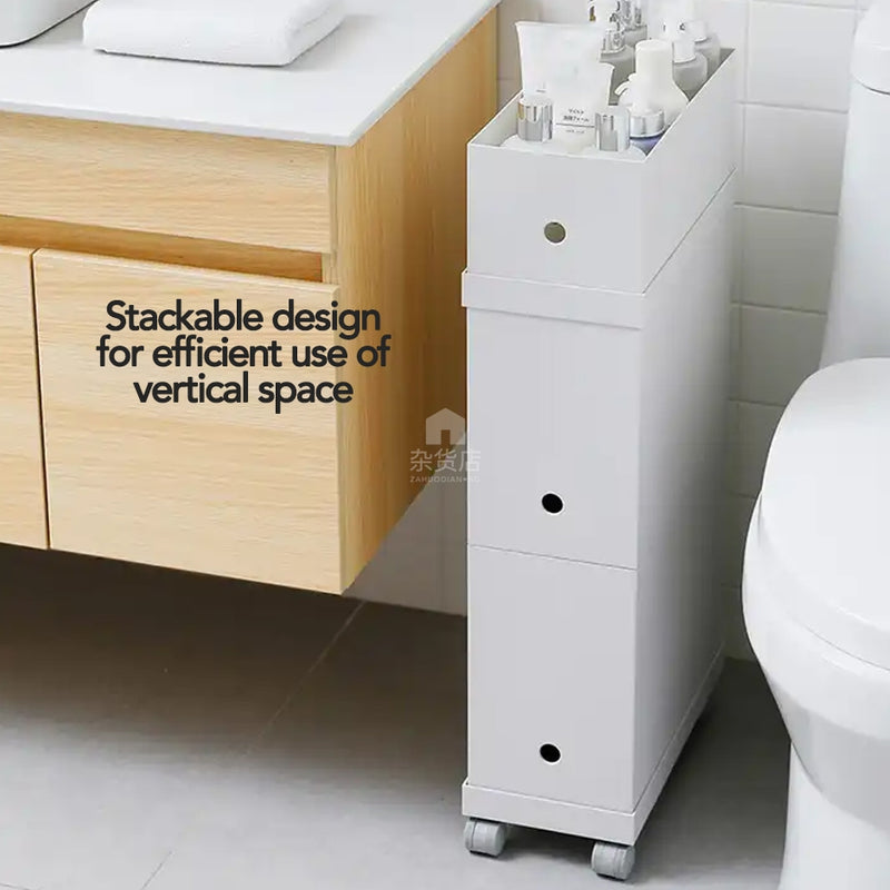 Shimoyama Matte White Minimalist Document Organiser Box