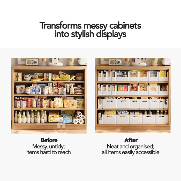 Dual-sided Modular Stackable Storage Sorting Containers