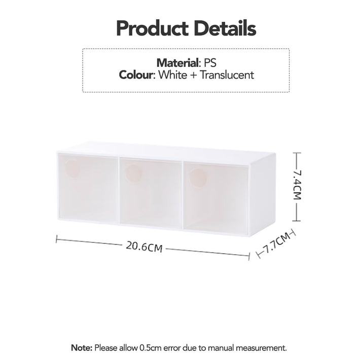 Desk Organiser 3-Cube Type