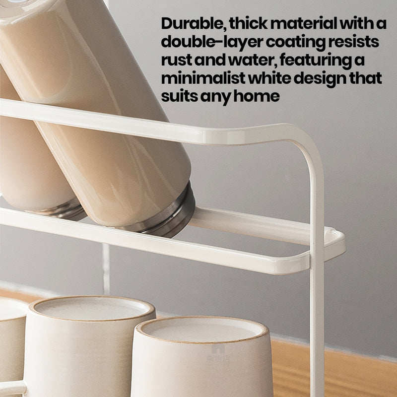 Sink Side Tumbler Mug Cup Drying Rack