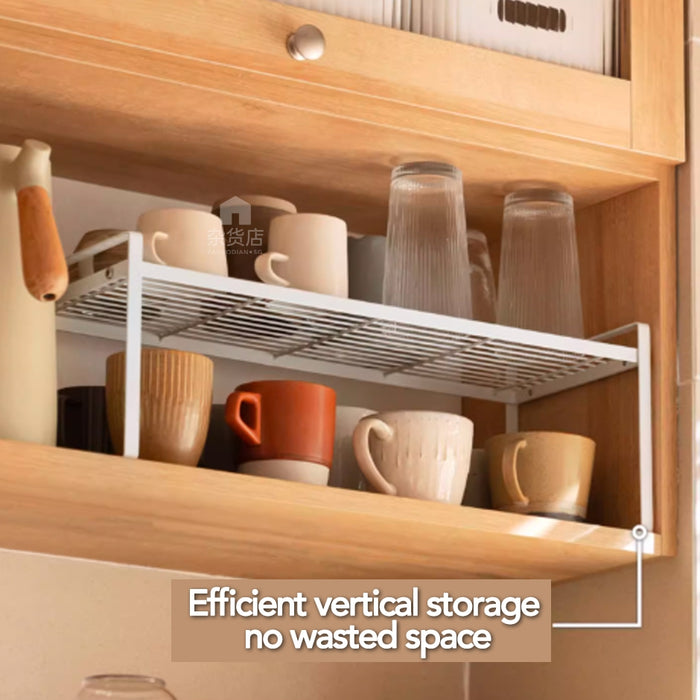 Scandinavian Kitchen Cabinet Shelf Insert