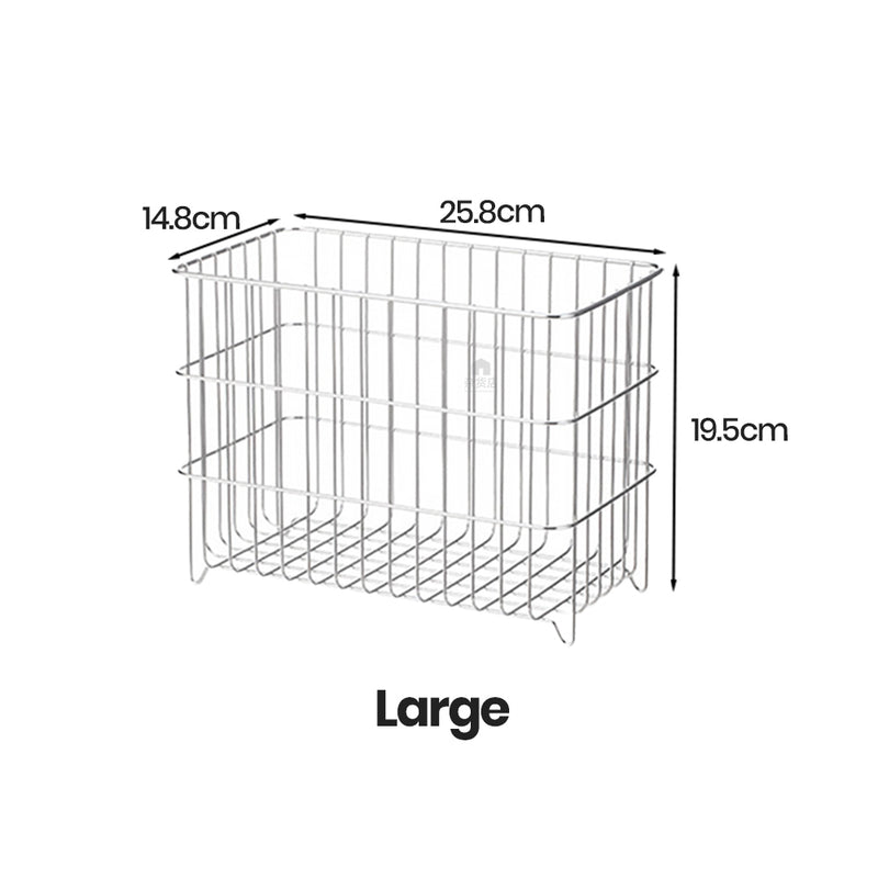 Shimoyama Multipurpose Stainless Steel Storage Basket