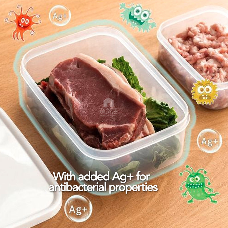 Freezer Safe Food Portioning & Storage Container Assorted Sizes