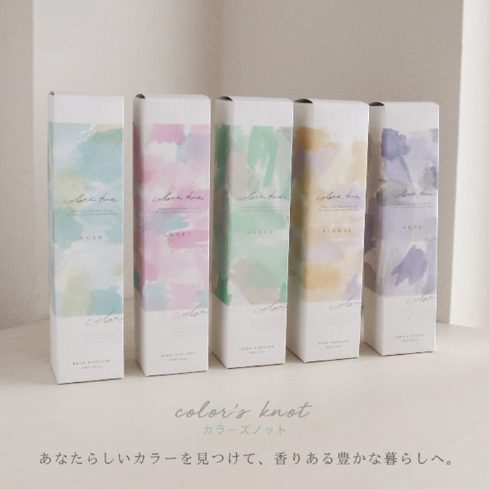 color's knot : Reed Diffuser 90ml [Made in Japan)