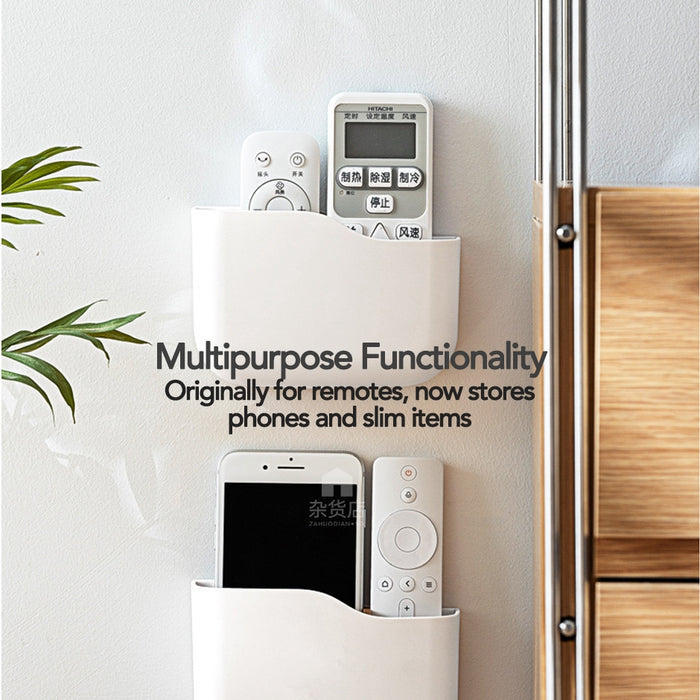 Wall-Mounted Remote Control Holder