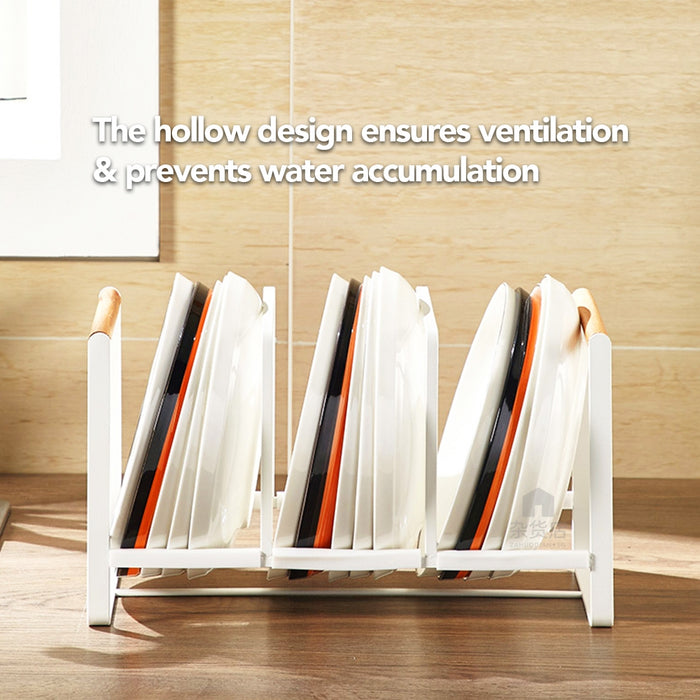 Scandinavian Plate Holder Stand