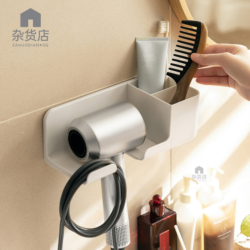 No-drill Hairdryer Holder