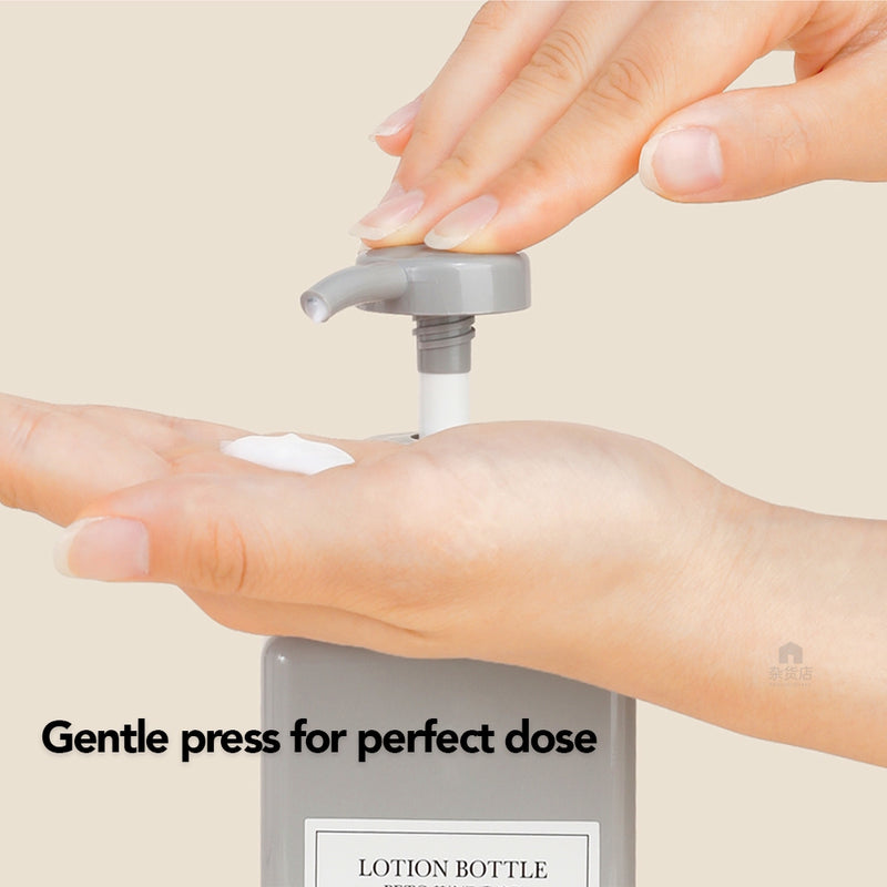 Refill Bottle for Non-Foaming Type Liquid Soap and Detergent