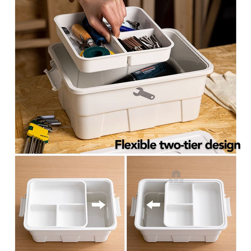 Shimoyama Multipurpose Storage Box for Tools & First-Aid