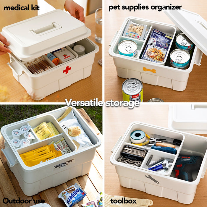 Shimoyama Multipurpose Storage Box for Tools & First-Aid