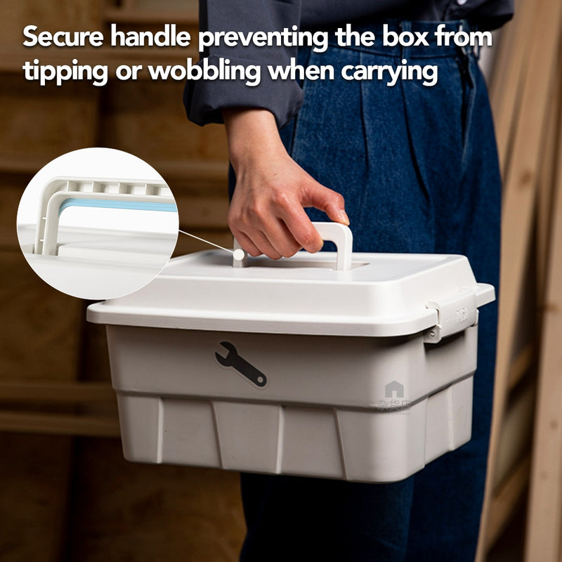Shimoyama Multipurpose Storage Box for Tools & First-Aid